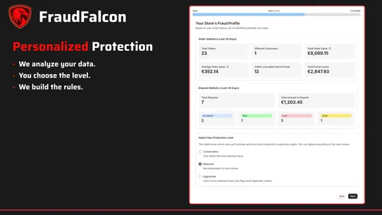 Fraud Falcon ‑ Fraud Rules screenshot
