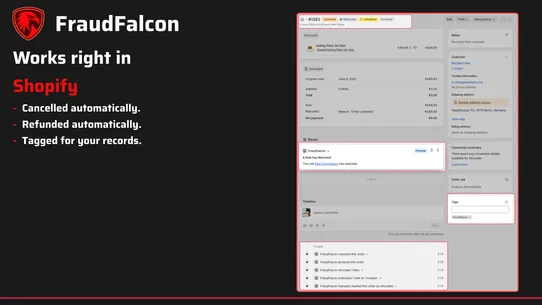Fraud Falcon ‑ Fraud Rules screenshot