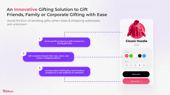 Ribbon | Gifting screenshot