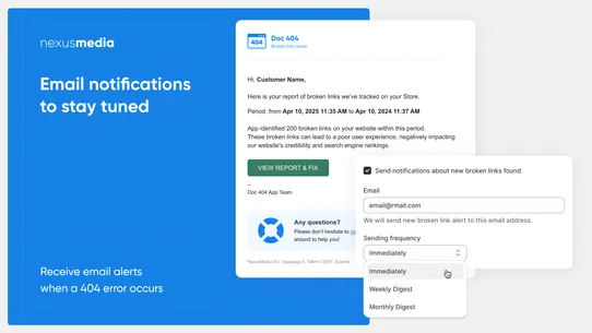 Doc 404: Fix 404 links screenshot