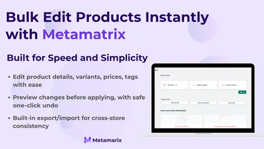 Metamatrix Bulk Editor screenshot