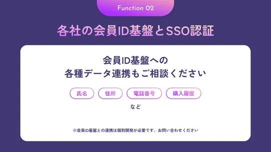 Unicorn SSO｜SNS、共通ID基幹システムとの認証 screenshot