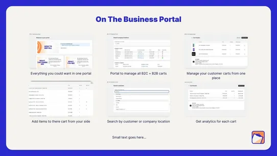 On The Business Portal screenshot