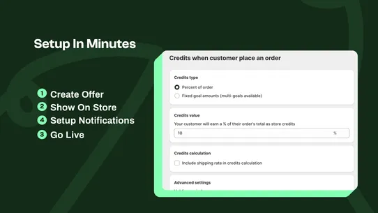 Redeemly Store Credit Cashback screenshot