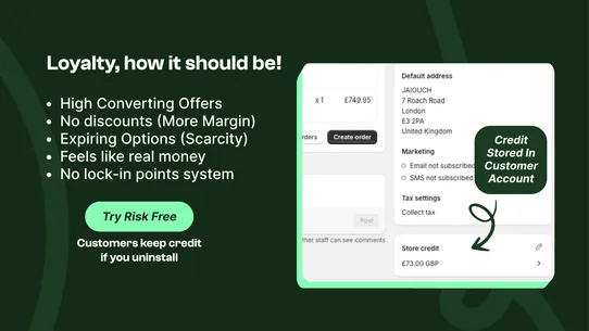 Redeemly Store Credit Cashback screenshot