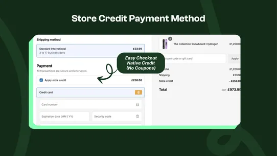 Redeemly Store Credit Cashback screenshot