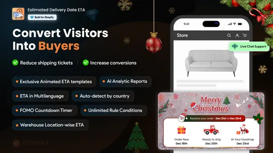 Estimated Delivery Date ‑ ETA screenshot