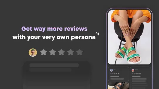 Persona ‑ AI Product Reviews screenshot