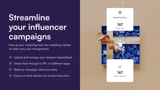 Send To Many Bulk Order Upload screenshot