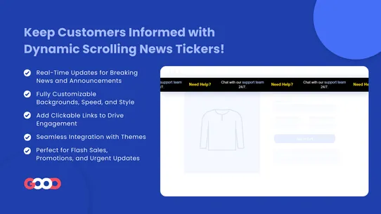 GA: News Tickers screenshot