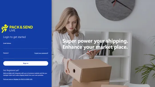 PACK &amp; SEND Live ‑ Australia screenshot