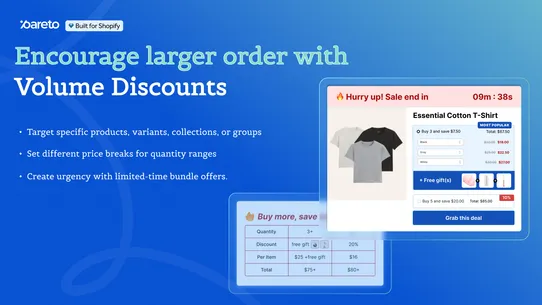 P: Volume Discount &amp; Bundles screenshot