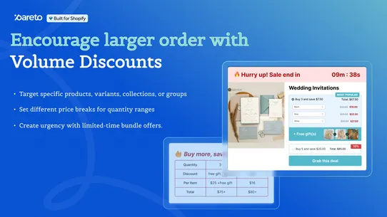P: Volume Discount &amp; Bundles screenshot