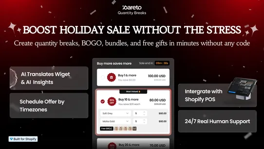 P: Quantity Breaks &amp; Discounts screenshot