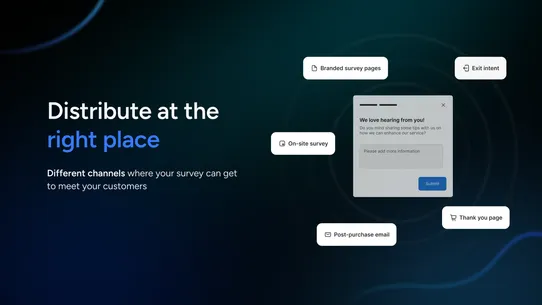SEA Post Purchase Survey App screenshot