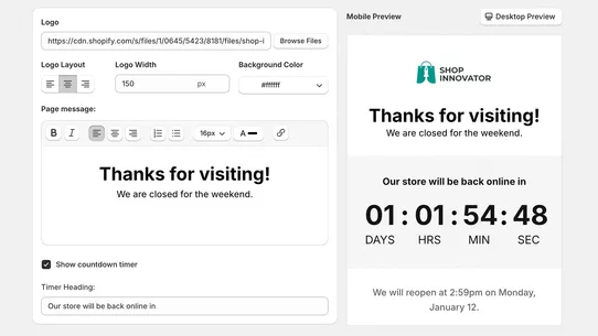 Shabbat Mode screenshot