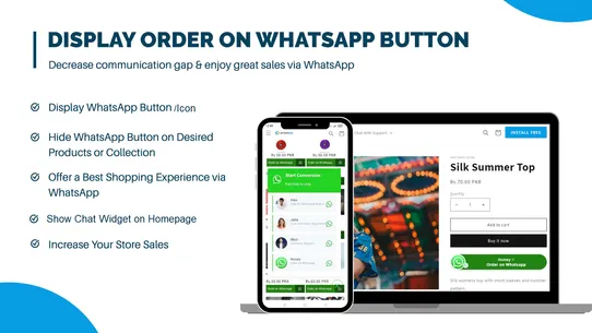 Extendons Whatsapp Integration screenshot