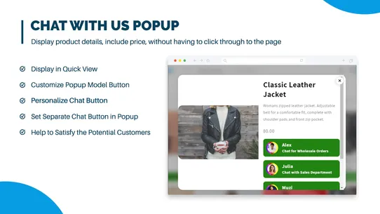 Ex Smart Chat Order screenshot