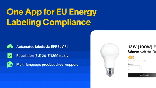 EU Energy Label by Staylime screenshot