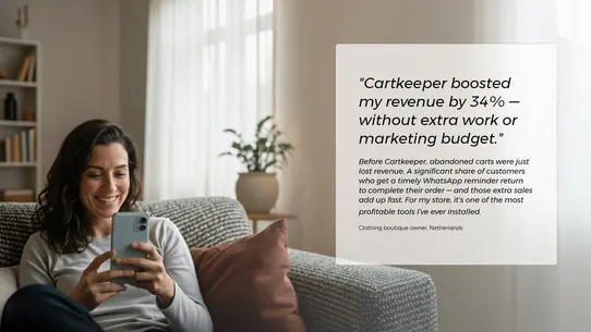 CartKeeper: AI Cart Recovery screenshot