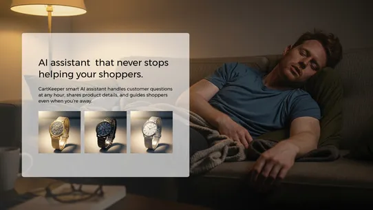 CartKeeper: AI Cart Recovery screenshot