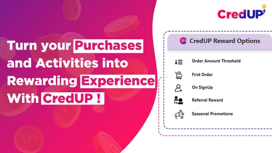 CredUp: Store Credits Rewards screenshot