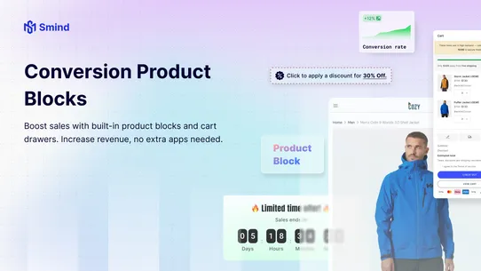 Smind Section &amp; Theme Sections screenshot