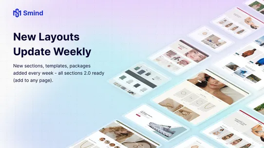 Smind Section &amp; Theme Sections screenshot