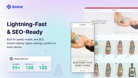 Smind Section &amp; Theme Sections screenshot