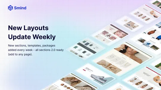 Smind Section &amp; Theme Sections screenshot