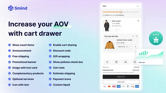Smind Section &amp; Theme Sections screenshot
