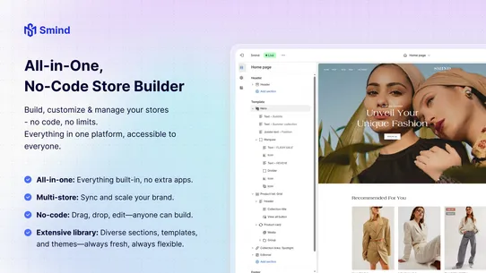 Smind Section: Theme Sections screenshot
