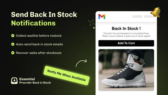 Essent Preorder Back in Stock screenshot