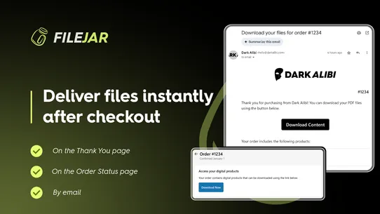 FileJar ‑ Digital Products screenshot