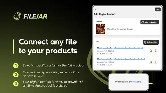 FileJar ‑ Digital Products screenshot