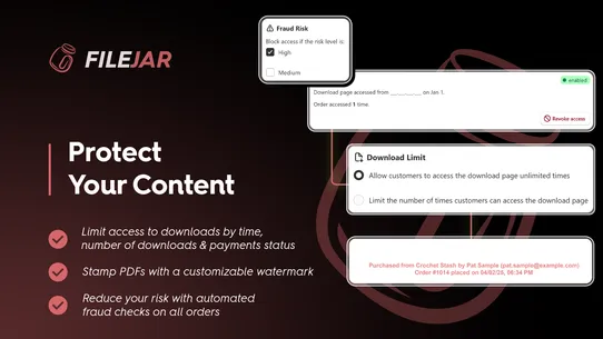 FileJar ‑ Digital Products screenshot