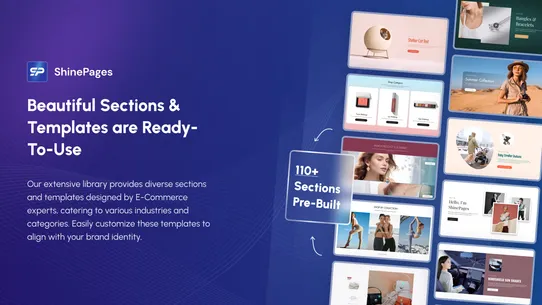 ShinePages ‑ Theme Sections screenshot