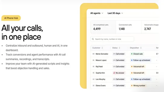 Consio: Phone &amp; AI Voice Agent screenshot