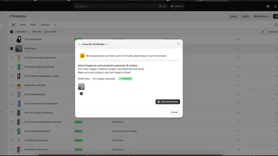 Verpl ‑ Generate AI 3D Models screenshot
