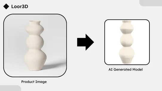 Loor3D ‑ Generate AI 3D Models screenshot