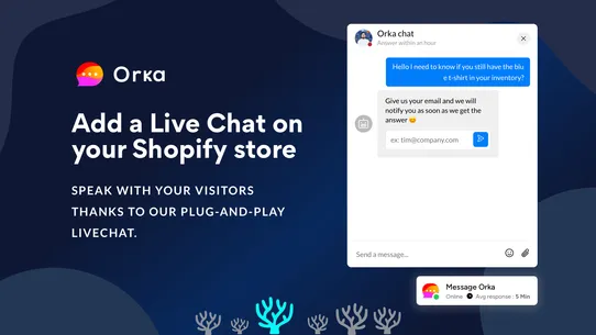 Live Chat &amp; AI ChatGPT : Orka screenshot