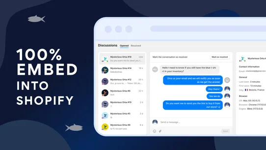 Live Chat &amp; AI ChatGPT : Orka screenshot