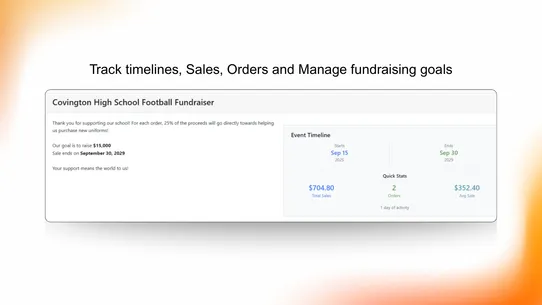 Shindig: Fundraising Events screenshot