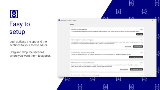 Ahoi Apps Blog Filter &amp; Search screenshot