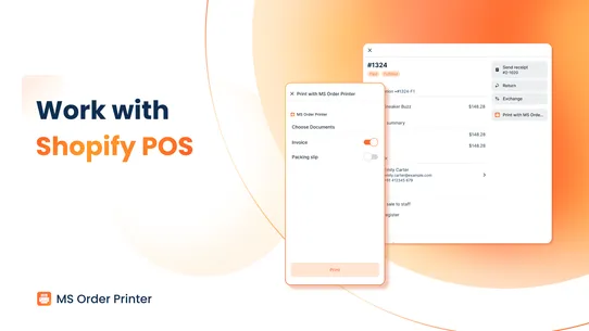 MS Order Invoice Generator screenshot