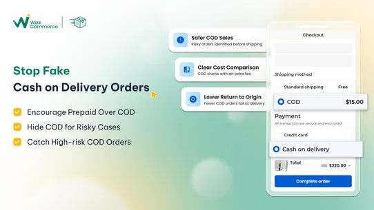 Snap Cash On Delivery: COD Fee screenshot