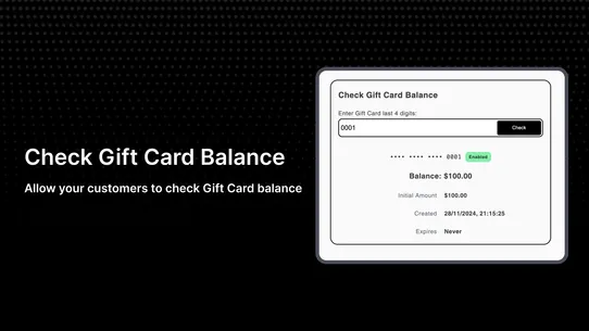 Checky ‑ Gift Card Balance screenshot