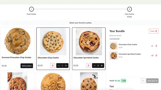 NeatBundles: Easy Mix &amp; Match screenshot