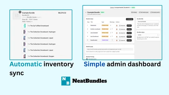 NeatBundles: Easy Mix &amp; Match screenshot