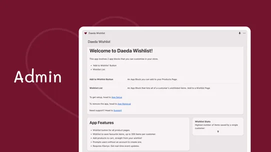 Daeda Wishlist screenshot